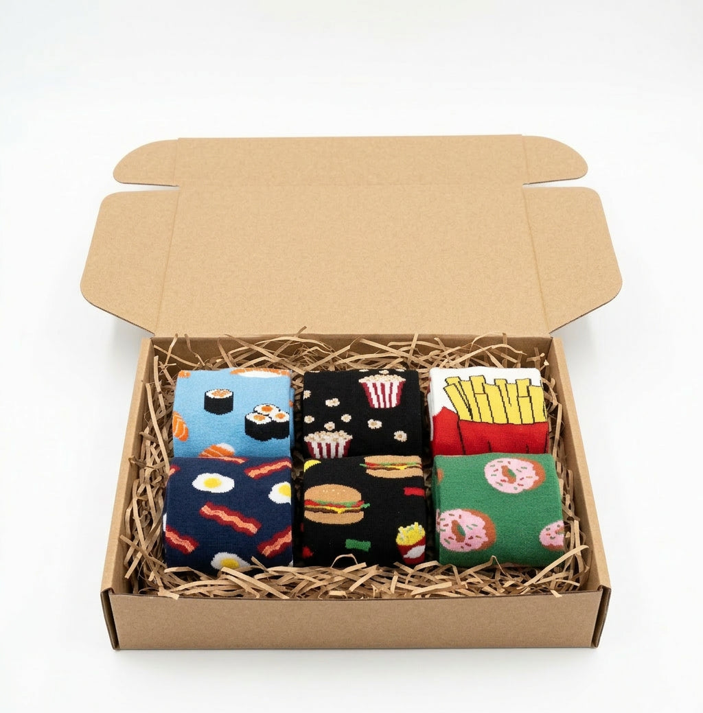 Funny Socks Food Hamper